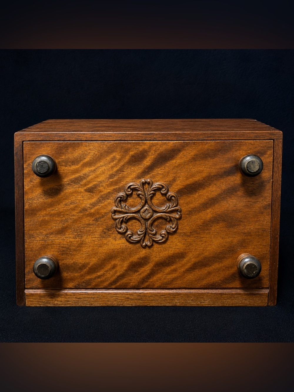 🍞Vintage Wooden Bread Box – Made in Japan – Unique Sliding Lift-Off Lid